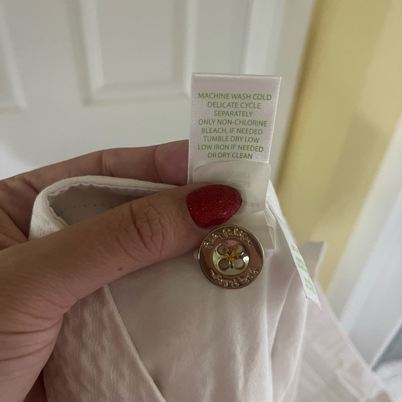 Lilly Pulitzer Colette Scallop Hem Skort - Picture 7 of 7